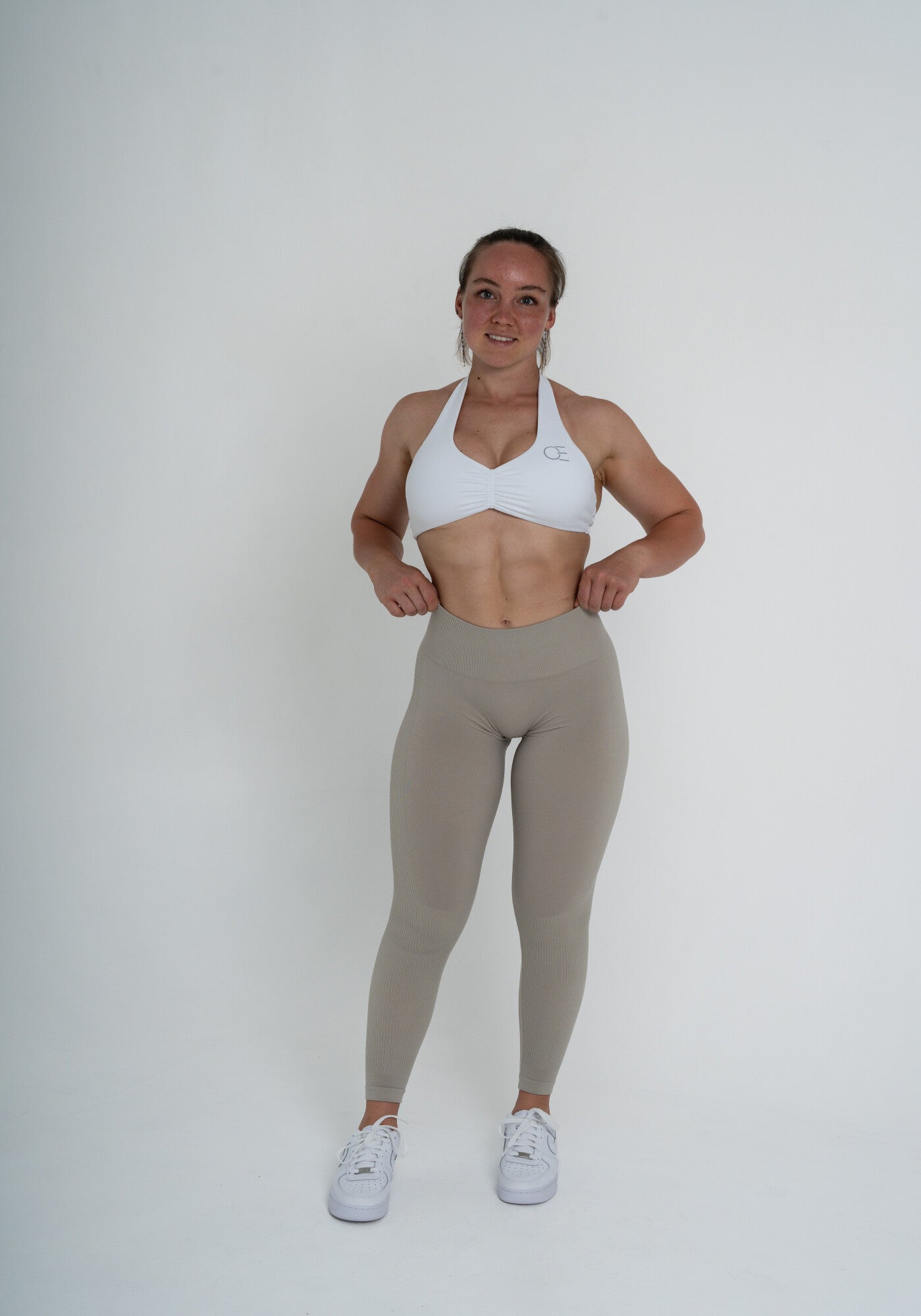 ELEMENT Scrunch Leggings - Sand Grey