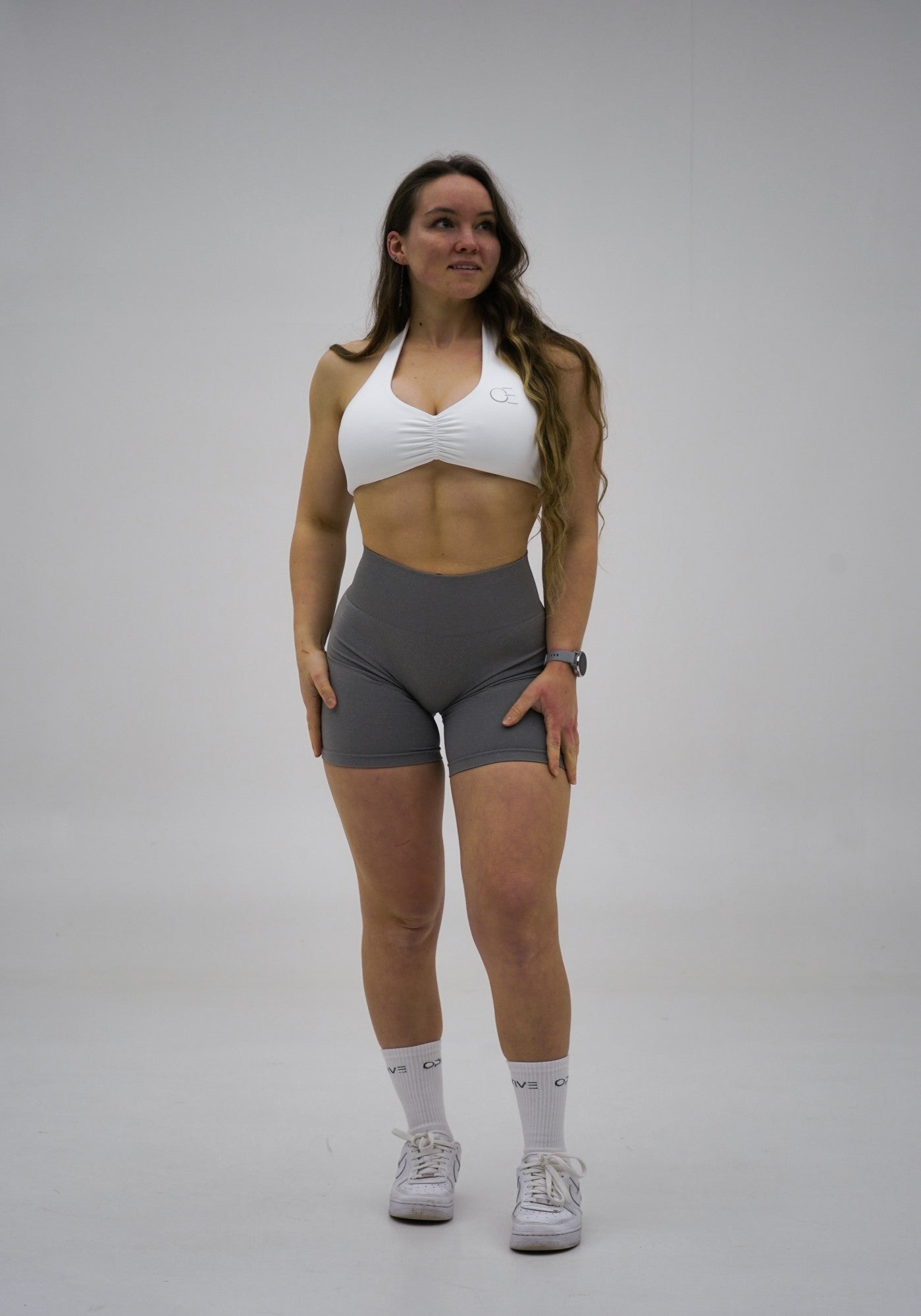 BASIC Seamless Shorts - Ash Grey